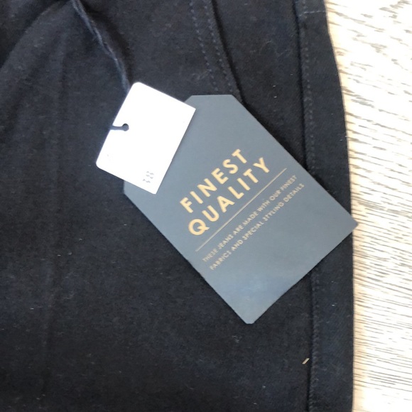 NWT High rise black flare bottom jeans - Picture 5 of 10